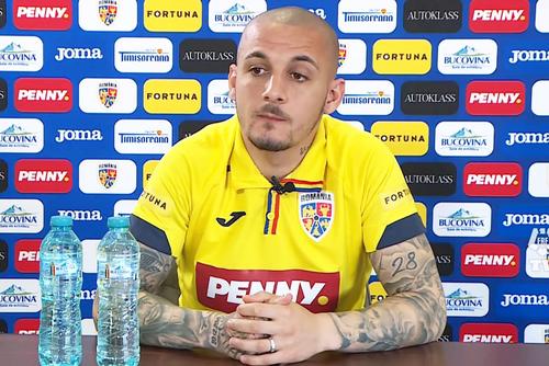 Alexandru Mitriță, România // foto: captură YouTube @ FRF TV