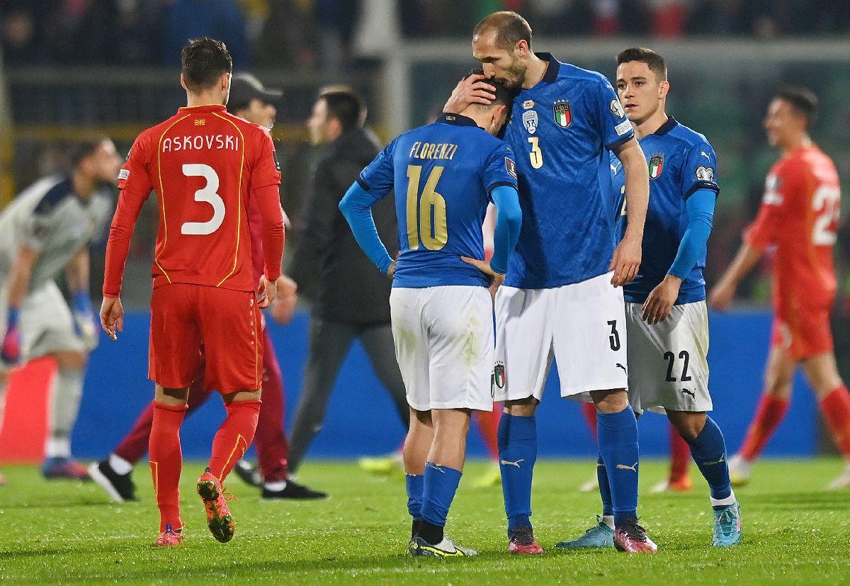 Imaginile DEZILUZIEI » Fotbaliștii Italiei, prăbușiți după o eliminare șocantă: 15 fotografii care vor rămâne în istorie