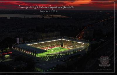 Fanii Rapidului promit spectacol de zile mari la inaugurarea noului stadion: „Va fi o coregrafie pe tot stadionul”