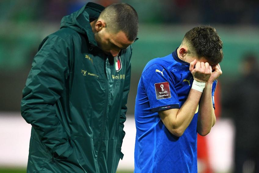 Italia - Macedonia de Nord 0-1 / Sursă foto: Guliver/Getty Images