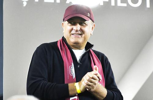 Dan Șucu pe stadionul Giulești