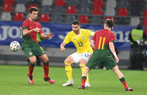 România U21 - Portugalia U21 0-2 » „Tricolorii”, neputincioși împotriva vedetelor portugheze