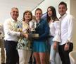 Simona Halep și-a sărbătorit tatăl și fratele