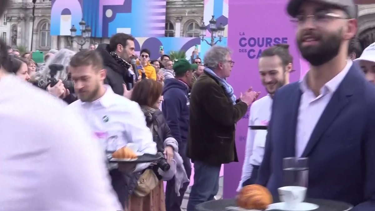 Cursa ospătarilor din Paris 2024