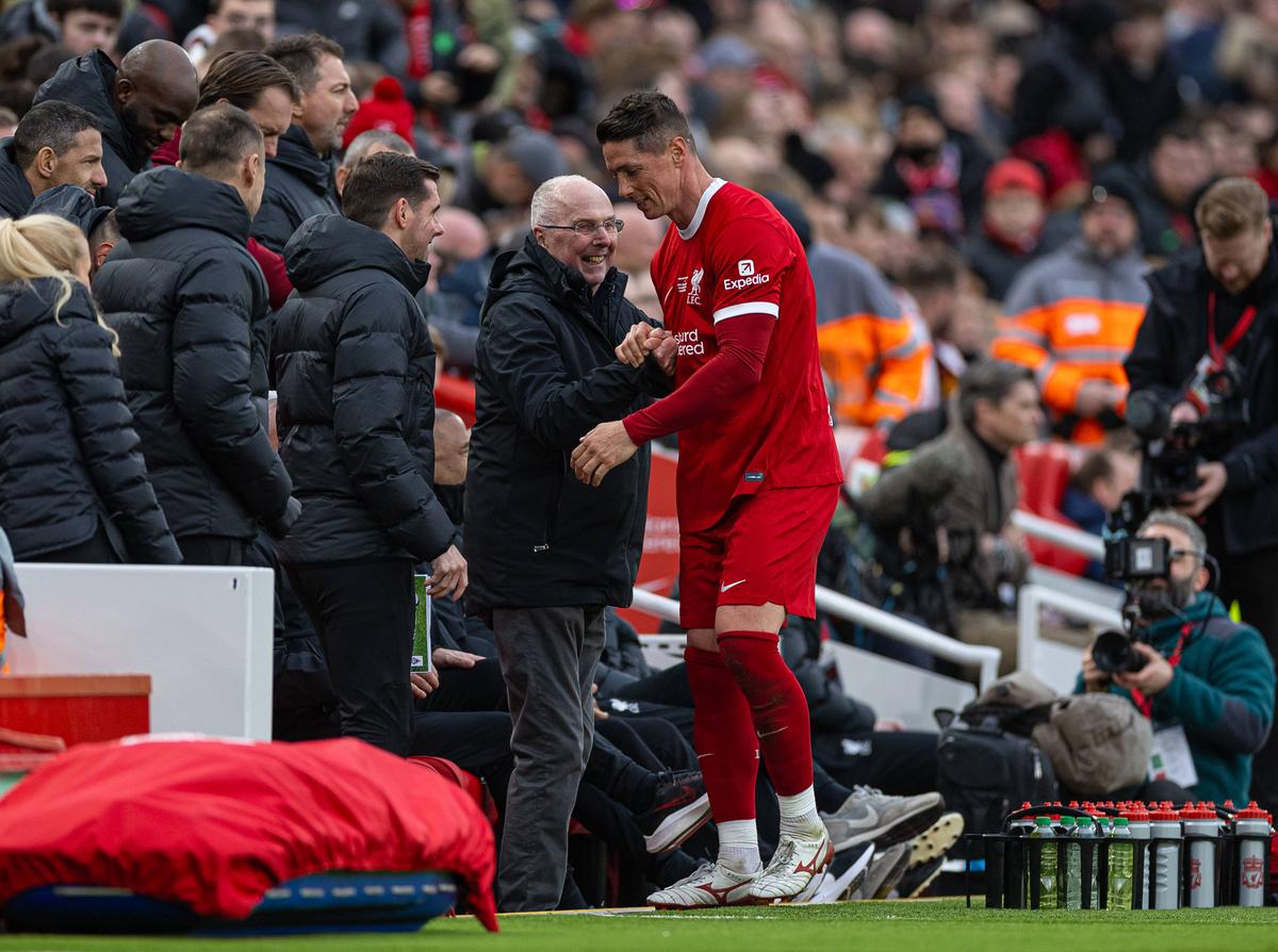 Sven-Goran Eriksson, în lacrimi pe Anfield