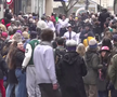 Cursa ospătarilor a revenit la Paris după 13 ani FOTO: 
Associated Press