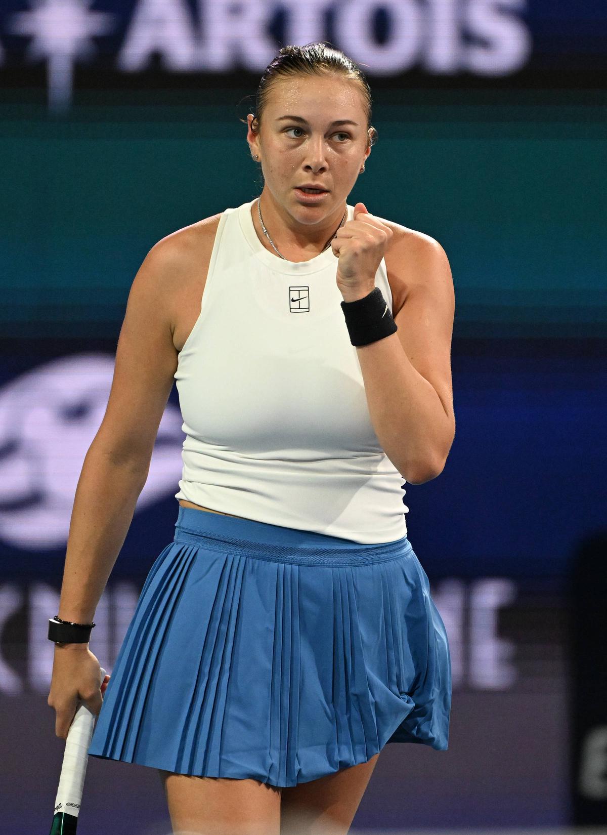 Amanda Anisimova - Mirra Andreeva, duel tensionat la Miami
