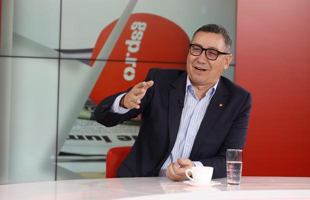 Victor Ponta este invitatul emisiunii „Prietenii lui Ovidiu”