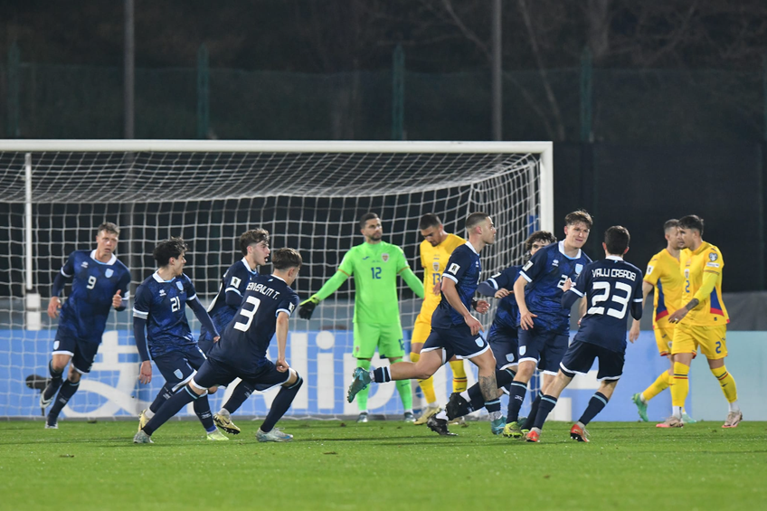 San Marino a marcat împotriva României. FOTO: Cristi Preda (GSP)