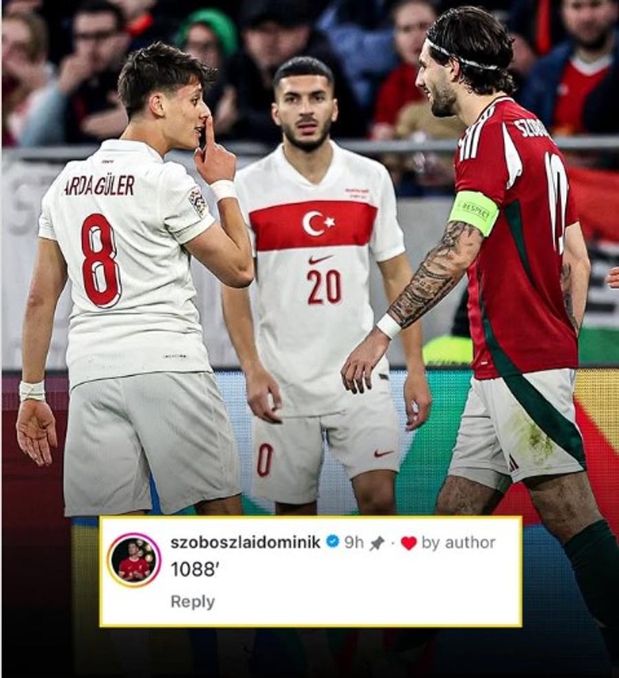 Postarea lui Dominik Szoboszlai pe Instagram, după gestul făcut de Arda Guler Arda Guler sabotează obiectivele Realului: „E lăudăros și gălăgios”
