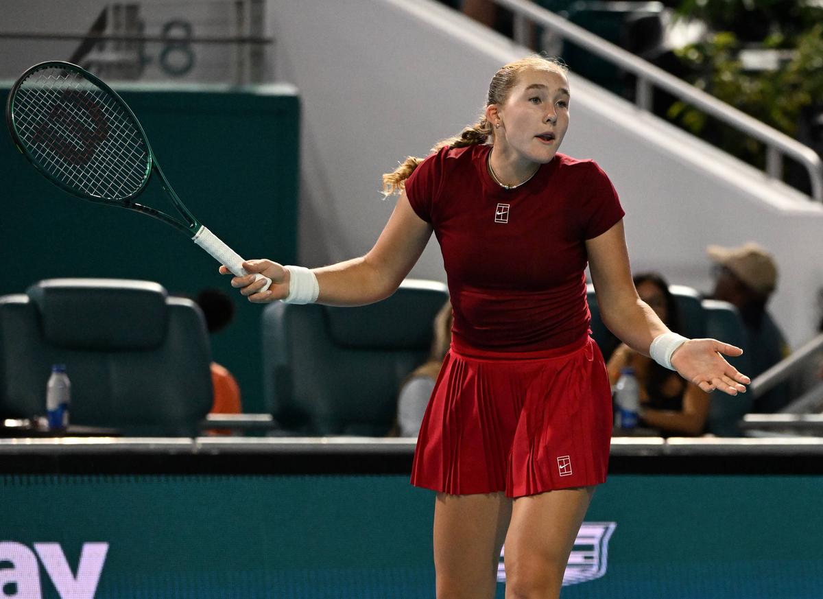 Amanda Anisimova - Mirra Andreeva, duel tensionat la Miami