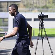 Ousmane Dembele a venit la convocare cu un ceas Richard Mille. Prețul unui astfel de ceas poate ajunge la 4,5 milioane de dolari / Foto: Imago