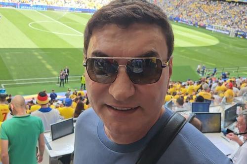 Cristi Borcea, la Euro 2024, la meciul României cu Ucraina (3-0)
