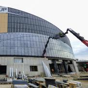 Bazinul Olimpic „David Popovici” din Borhanci, un cartier de la marginea orașului Cluj-Napoca/Foto: Facebook: Dan Ștefan Tarcea