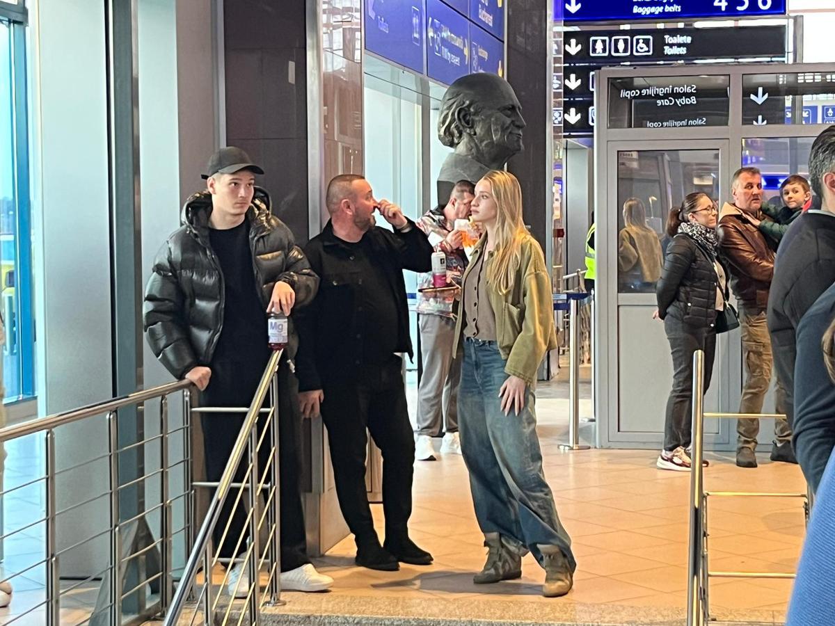 Sosire Ionuț Radu pe Aeroportul „Henri Coandă”, 24 martie