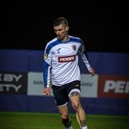 Florin Tănase la echipa națională // foto: Facebook