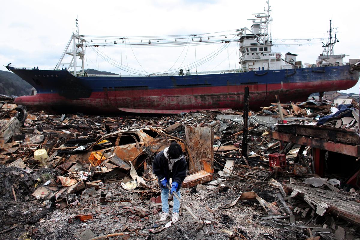 Tsunamiul care a făcut ravagii în Japonia, 2011