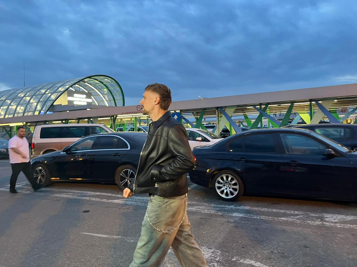 Sosire Ionuț Radu pe Aeroportul „Henri Coandă”, 24 martie