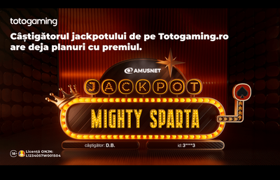 D.B., câștigătorul Jackpotului de inimă neagră Amusnet de pe Totogaming.ro, plănuiește să investească premiul