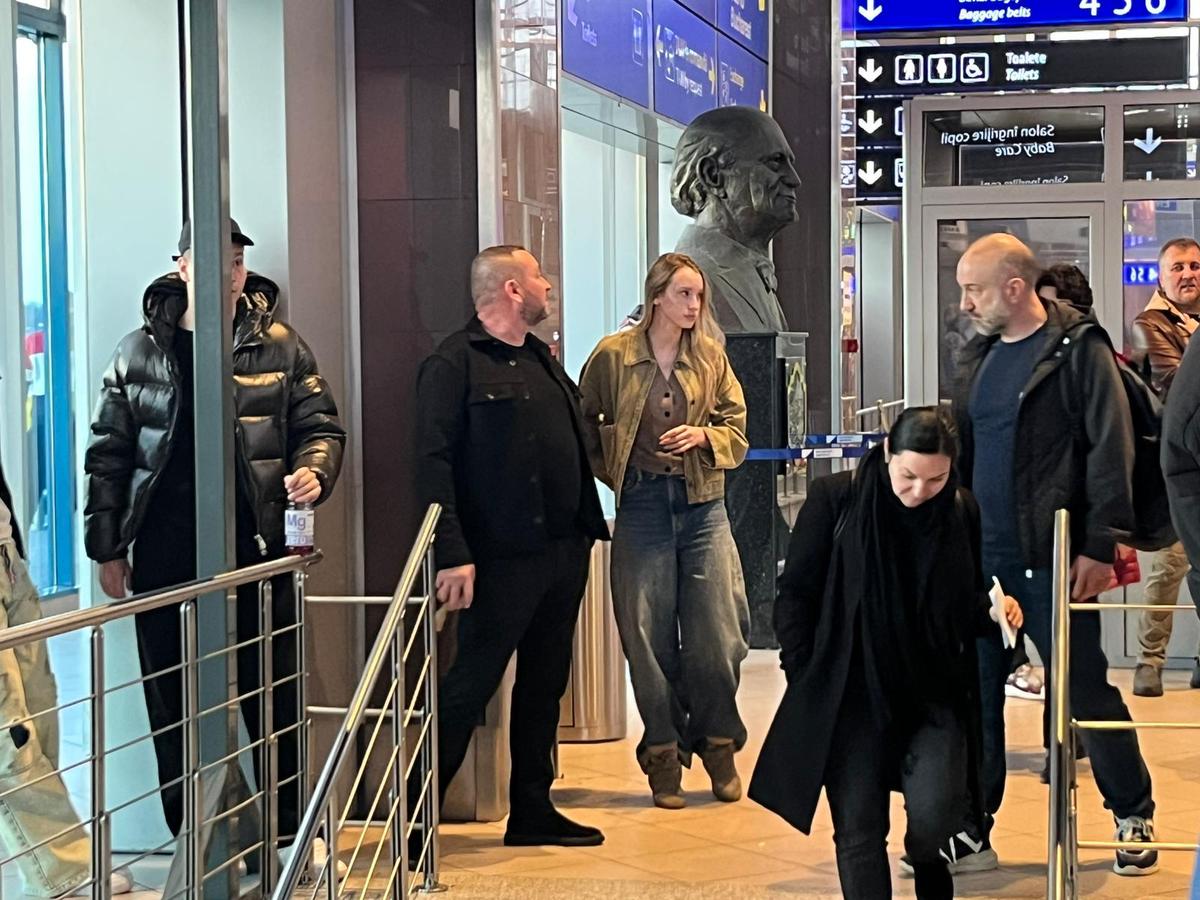 Sosire Ionuț Radu pe Aeroportul „Henri Coandă”, 24 martie