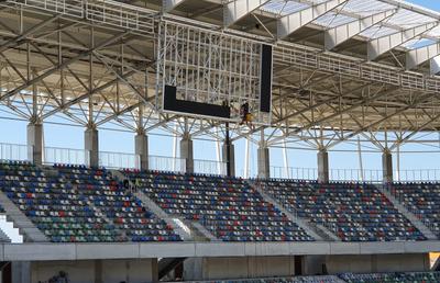 FOTO Imagini de la stadioanele Ghencea, Giulești și Arcul de Triumf: a început montarea tabelei la arena Steaua