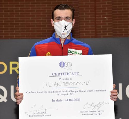 Iulian Teodosiu la Madrid FOTO EFC