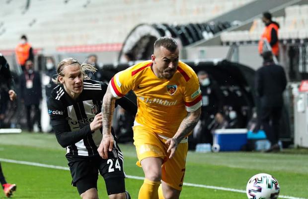 Denis Alibec, assist superb pentru Kayserispor » Internaționalul român, titular cu Beșiktaș