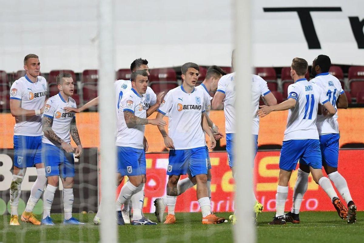 Craiova dă lovitura pe terenul lui CFR! FCSB poate face primul pas mare spre titlu