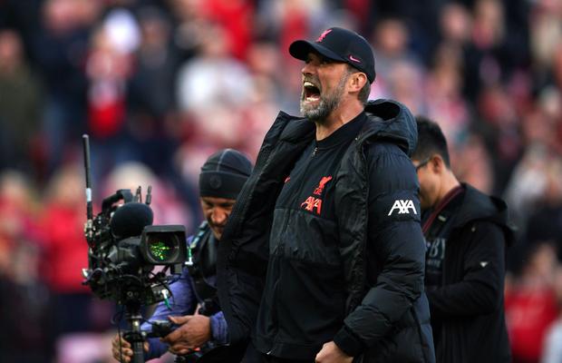 Liverpool câștigă „Merseyside derby” și o împinge pe Everton cu un pas în Championship! Luis Diaz, prestație fabuloasă