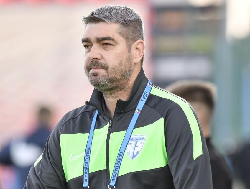 Liviu Ciobotariu, după eșecul la limită în fața campioanei CFR: „Aceeaşi poveste” // foto: Cristi Preda