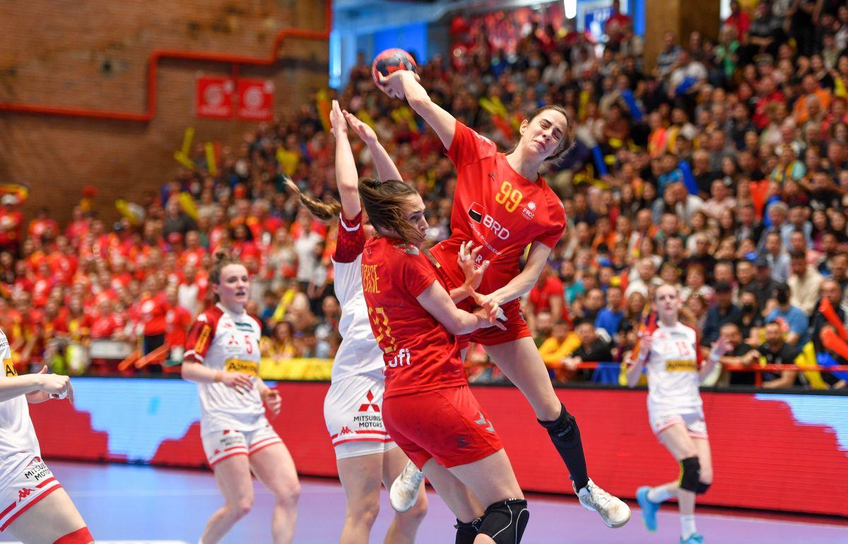 FOTO România - Austria, handbal 24.04.2022
