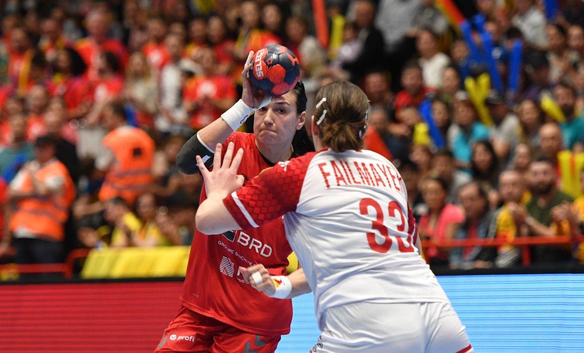 FOTO România - Austria, handbal 24.04.2022