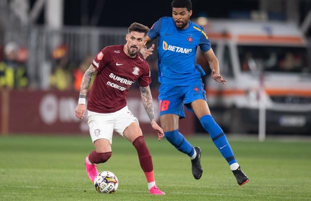 Inutil la golul Rapidului. Vedeta de la FCSB care și-a „sabotat” echipa în Giulești