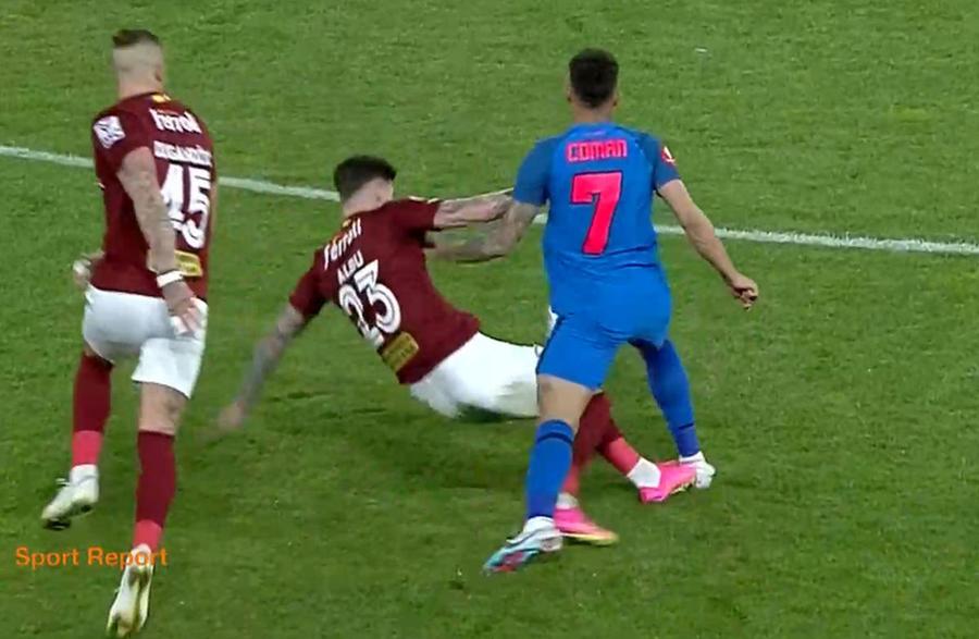 MM acuză o CONSPIRAȚIE: „N-ar da bine pentru FRF ca FCSB să câștige campionatul!” + Reclamă alte 3 faze de arbitraj cu Rapid: „Penalty evident!”