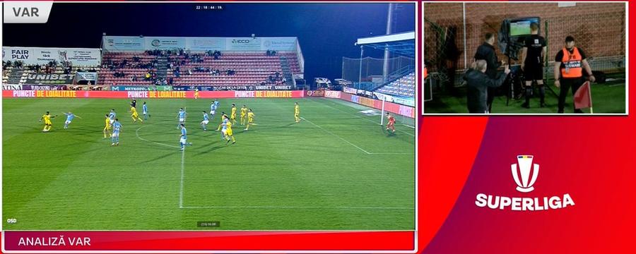 Faza golului marcat de Doua/ captură: Prima Sport Liviu Ciobotariu, discurs dur la flash-interviu, după ce l-a auzit pe Marius Avram: „E prea mult! Cum să spui așa ceva?”