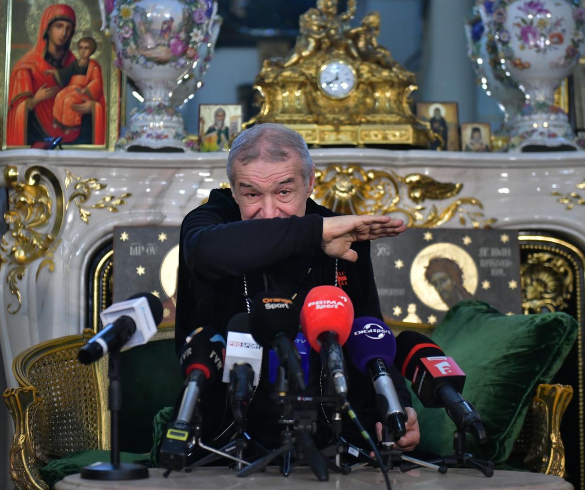 Gigi Becali: „De ce să-mi fac eu tensiunea 16, când aveam numai 12, 13?” + Atac la Feșnic: „Ori ești prea prost, și nu ai ce căuta, ori ești hoț”