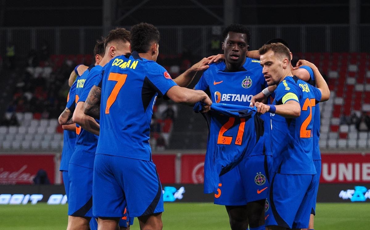 Șansă ratată! Ziua în care FCSB poate lua titlul MATEMATIC » Toate calculele după meciul cu Sepsi