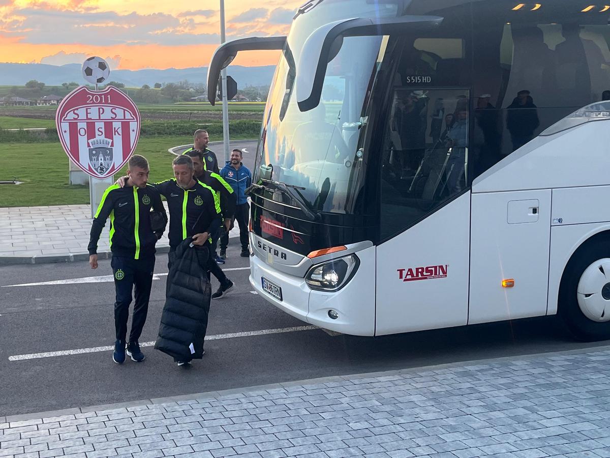 Sepsi - FCSB, imagini de dinainte de meci