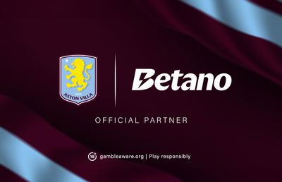 Betano devine partener principal al echipei Aston Villa