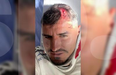 Dinamo recidivează: imagine-șoc cu Romario Benzar după intrarea criminală a lui Abdallah » Diagnosticul pus la spital