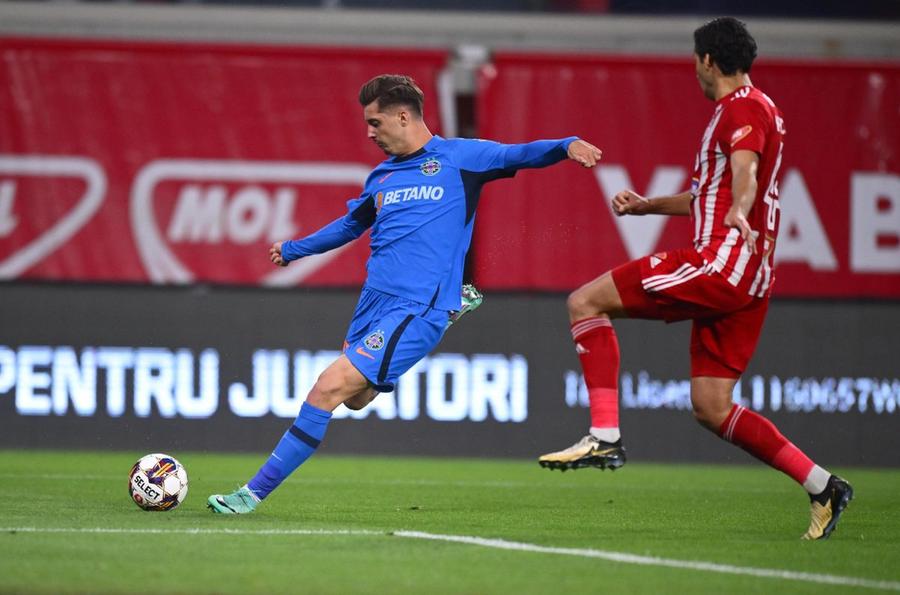 David Miculescu, în Sepsi - FCSB / foto: Raed Krishan (GSP) Nu, FCSB n-are atacant