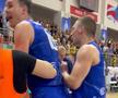 Bătaie în toată regula pe parchet! Baschetbalistul i-a aruncat pumni spectatorului