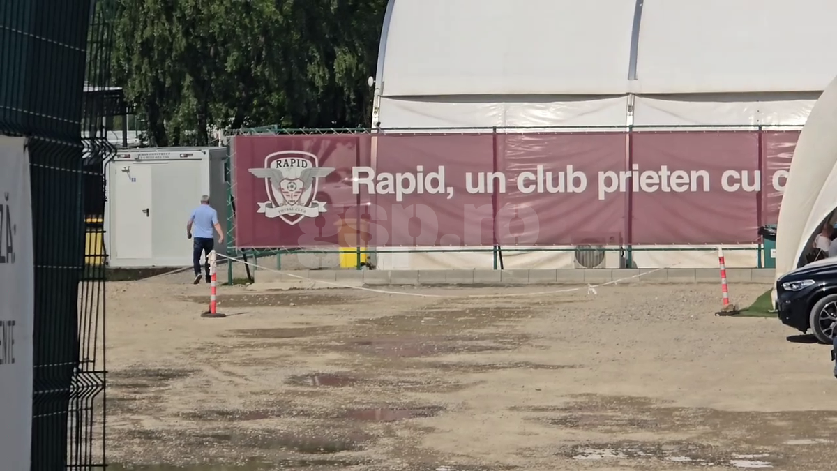 Marius Șumudică la antrenamentul după eliminarea din Cupa României