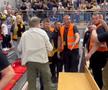 Bătaie în toată regula pe parchet! Baschetbalistul i-a aruncat pumni spectatorului