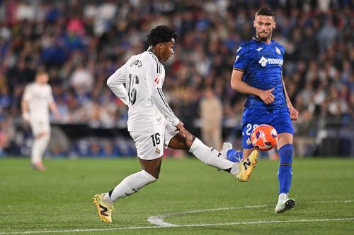 Endrick, contra lui Getafe / Foto: Imago