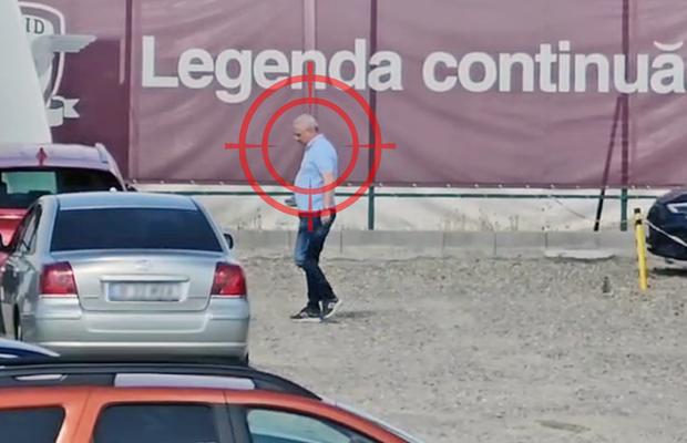 Cum a fost surprins Marius Șumudică la 15 ore după ce și-a anunțat demisia de la Rapid. Primele imagini cu antrenorul