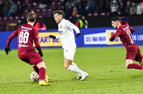 Alessandro Murgia, în acțiune contra CFR-ului // foto: Imago Images