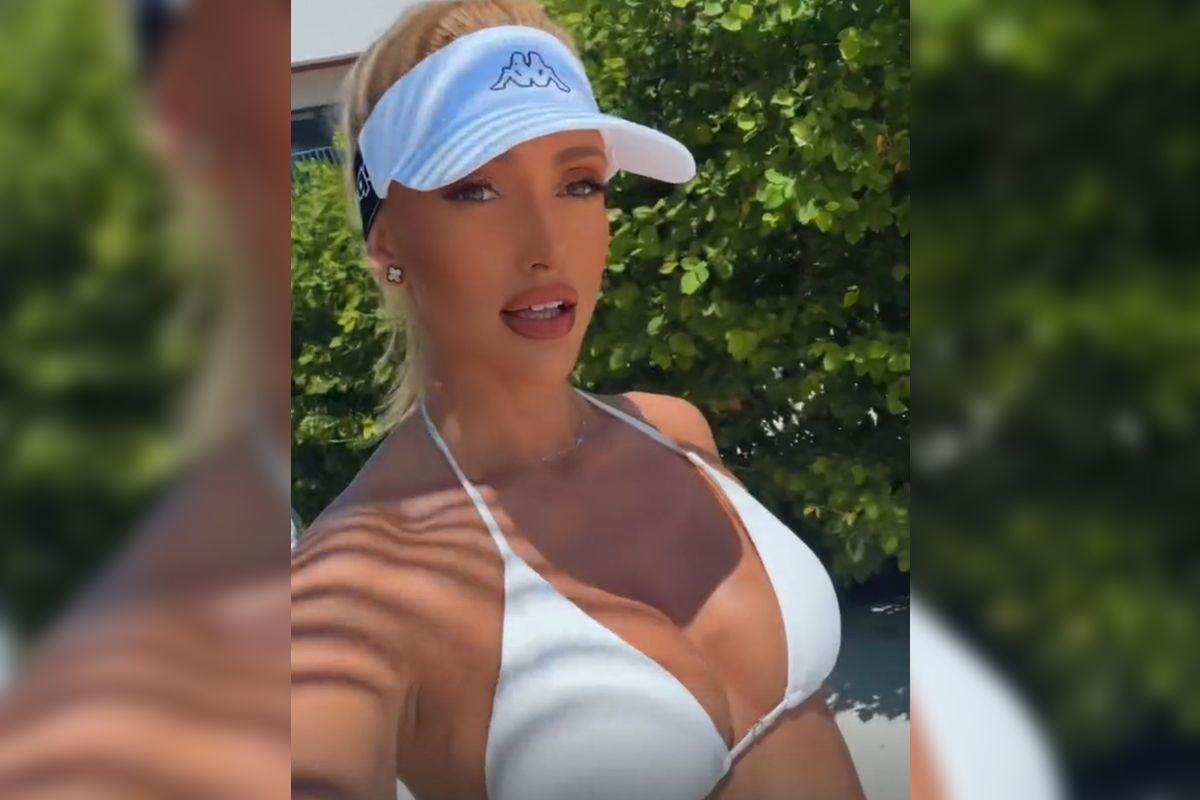 A fugit de Mondial și a încins atmosfera pe insula milionarilor! Iuliana Pepene, escapadă în Mykonos: „Tu ești campioana”