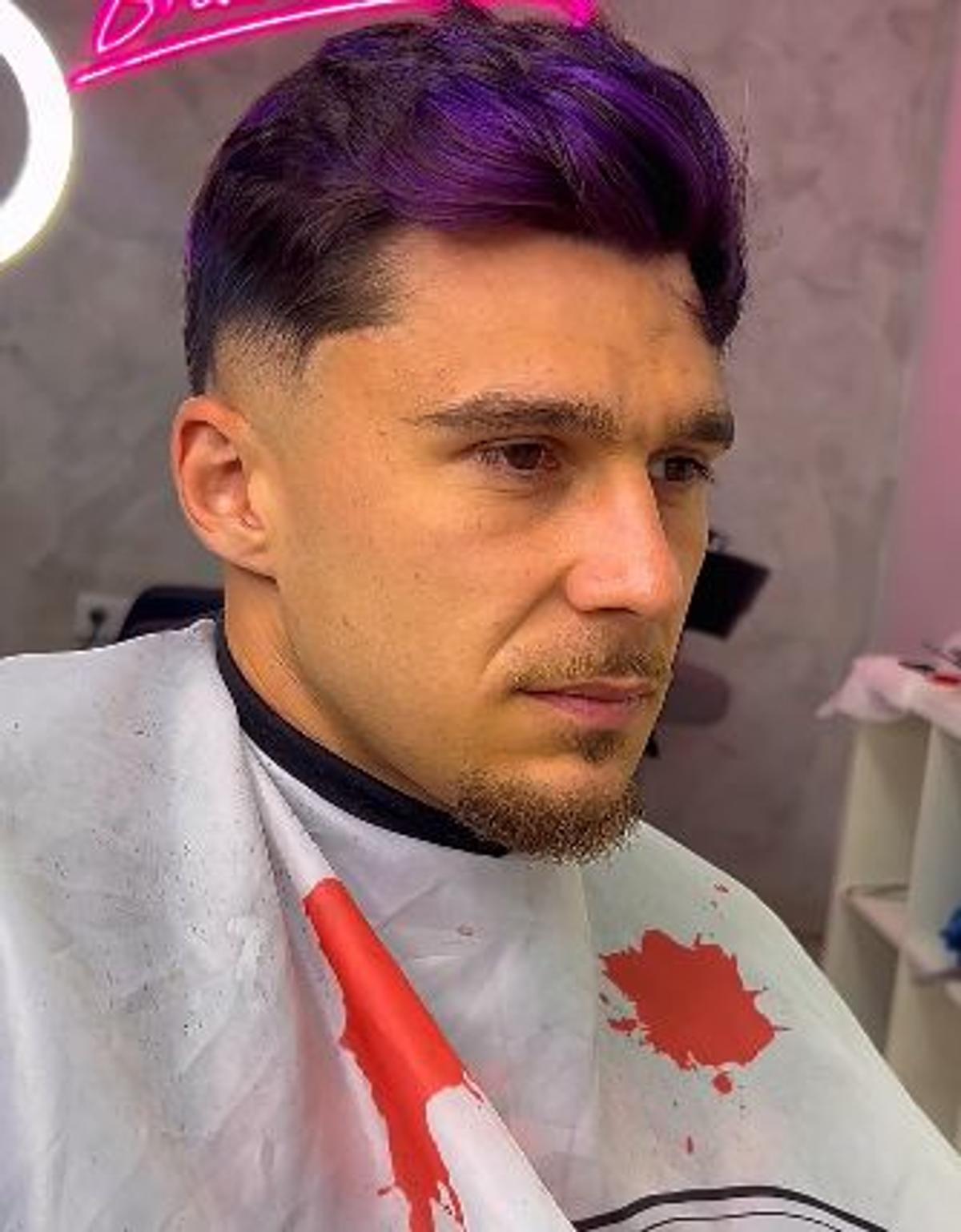Andrei Rațiu s-a vopsit înaintea meciului cu Atletico și Simeone
