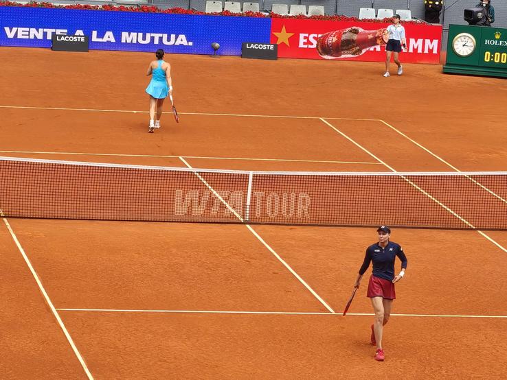 Gabriela Ruse - Elena Rybakina, în turul 2 la Madrid/Foto: Luminița Paul (GSP.ro)